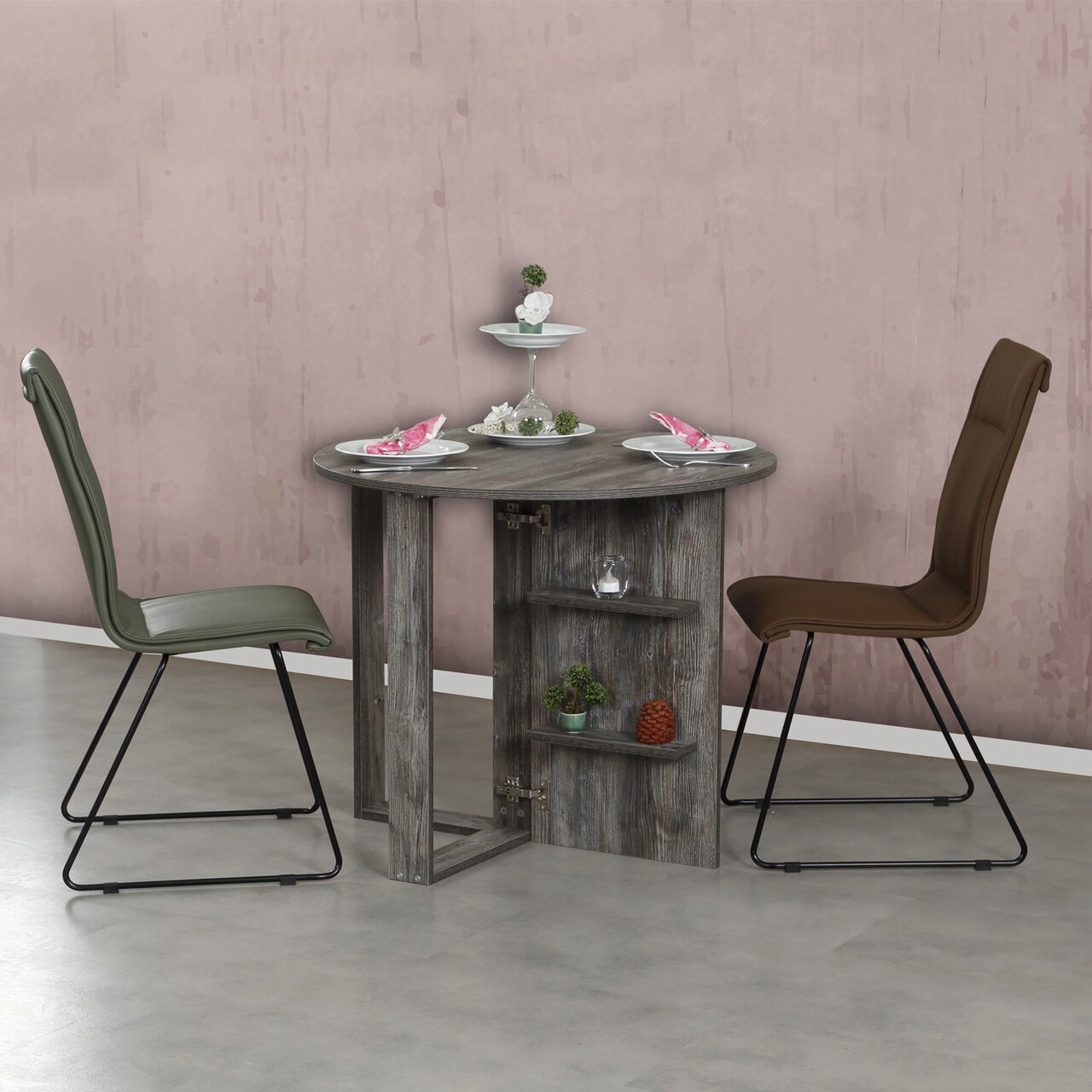 Masa pliabila, Hanah Home, Middle, 90x77x45 cm, Jackson Pine - imagine 7